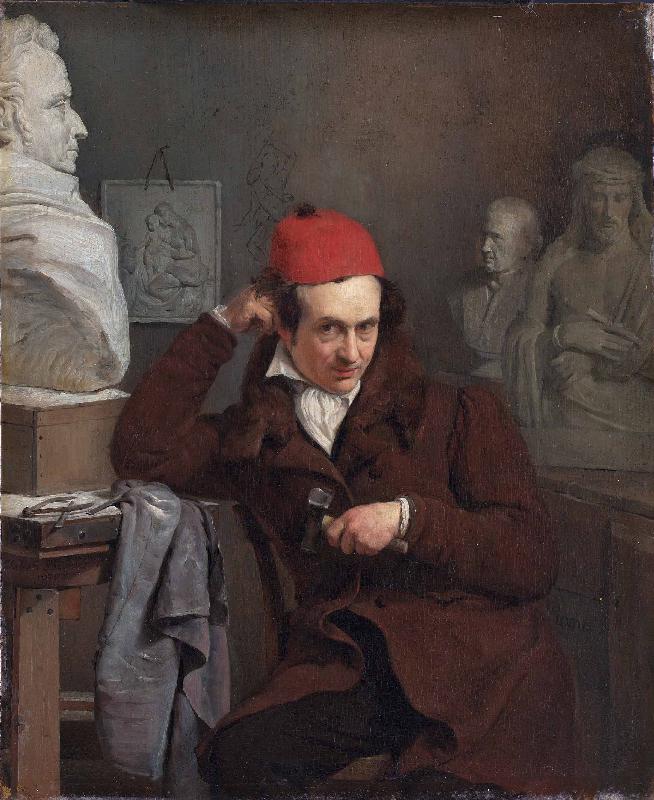 Charles Van Beveren Portrait of Louis Royer oil painting picture